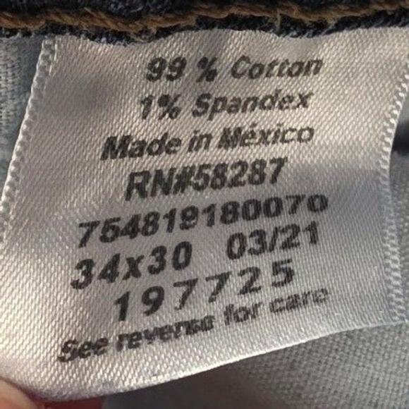 Sonoma Goods For Life Mens Slim Fit Jeans 34x30 Medium Wash Blue Stretch Denim - Picture 5 of 11